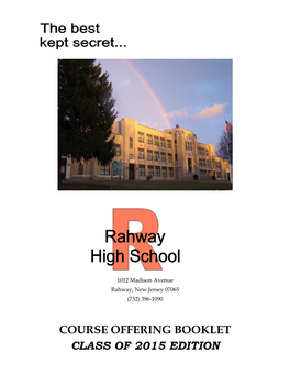 Rahway High School Mission Statements 6