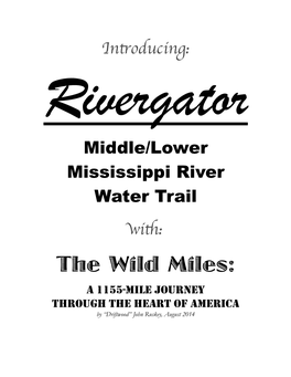 Middle/Lower Mississippi River Water Trail