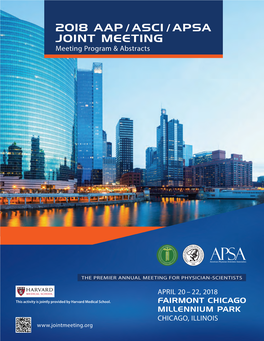 2018 Joint Meeting Program