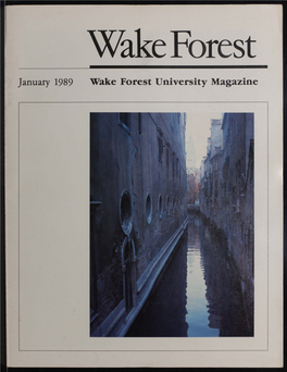 Wake Forest University Magazine