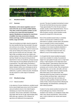 4 Woodland Habitat Action Plan