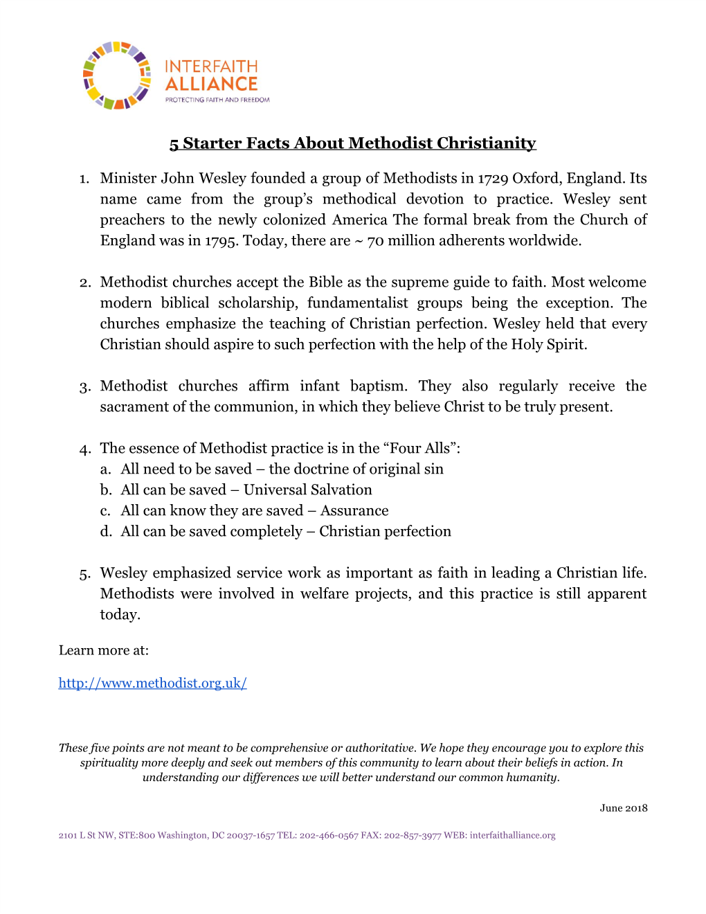 Methodist Christianity