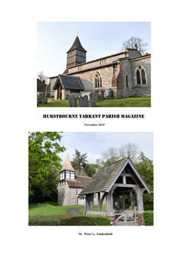 Hurstbourne Tarrant Parish Magazine