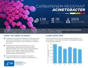Carbapenem-Resistant Acinetobacter Threat Level Urgent