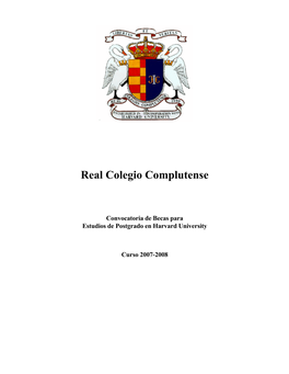 Real Colegio Complutense