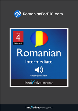 LESSON NOTES Intermediate S1 #1 Giving Your Opinion in Romanian