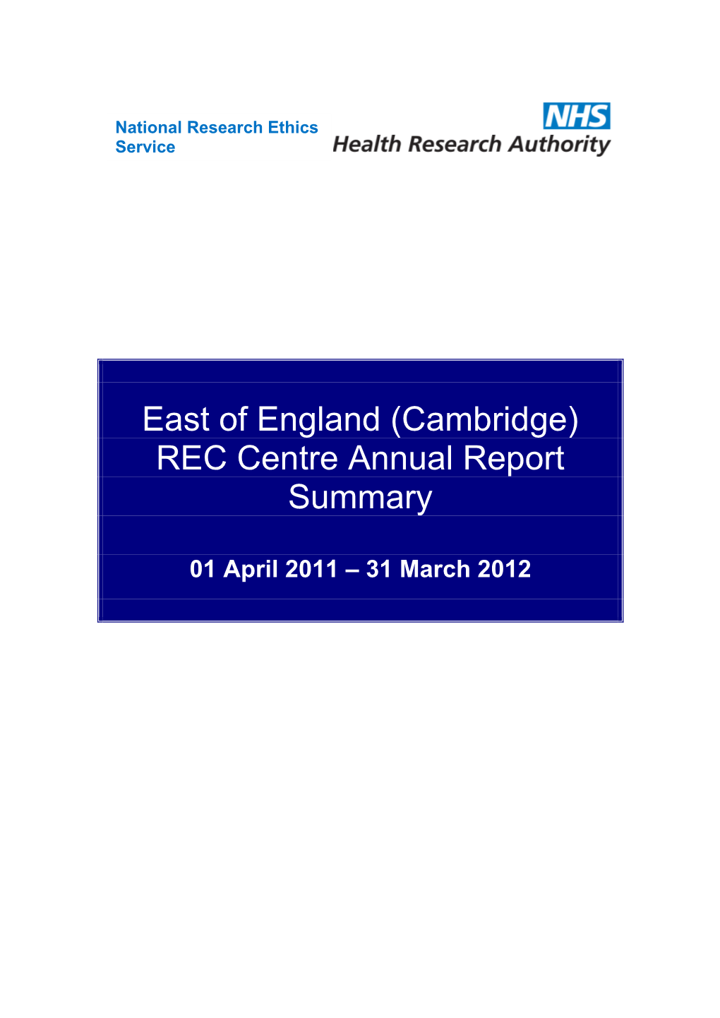 REC Annual Reports