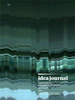 Idea Journal Vol. 17 No. 1 (2020): Interior Technicity