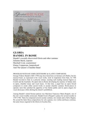 8055 Gloria Handel in Rome