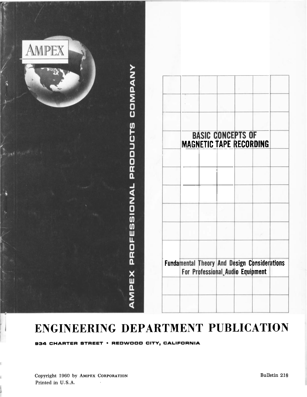Ampex Basic Concepts of Tape Recording