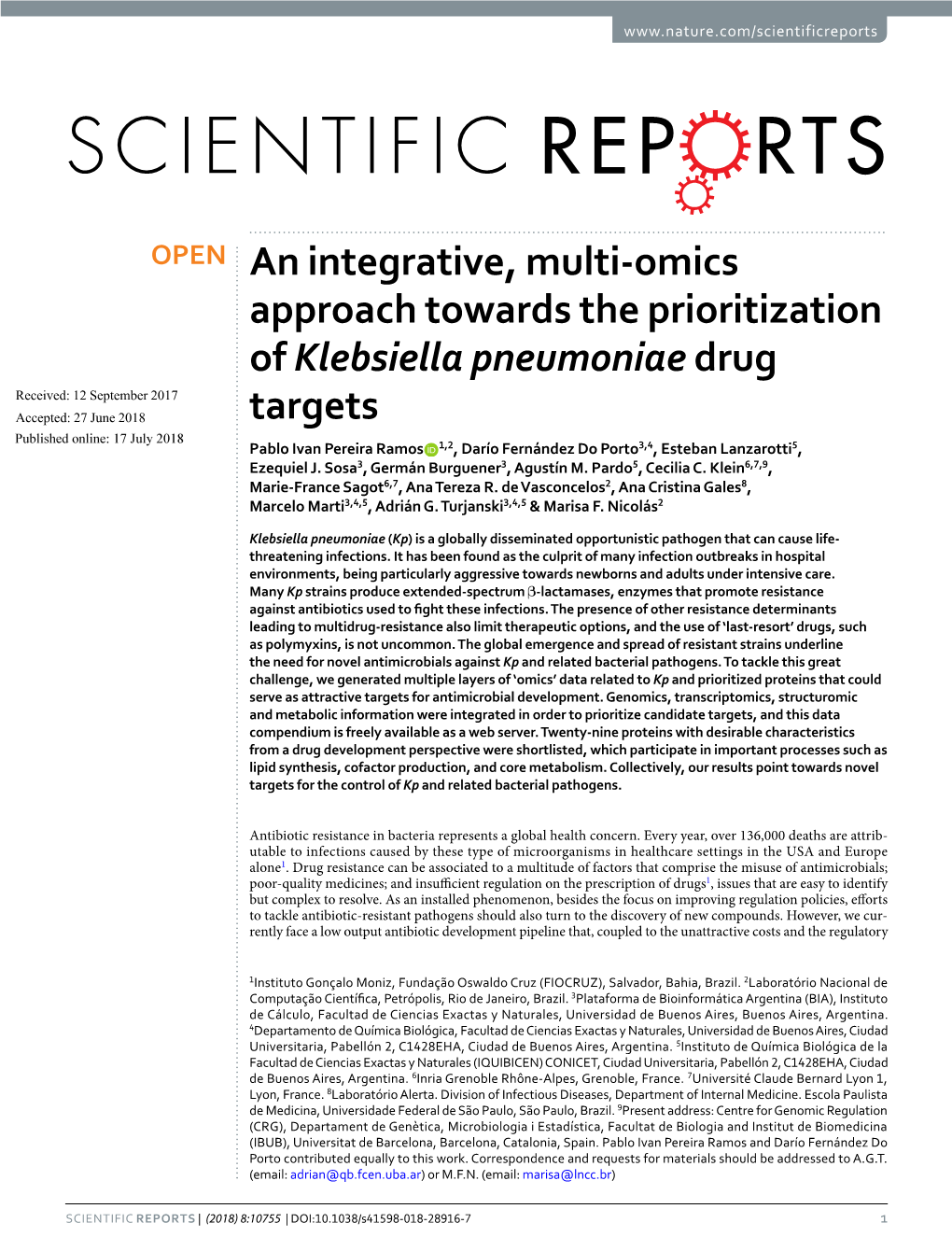 An Integrative, Multi-Omics Approach Towards the Prioritization Of