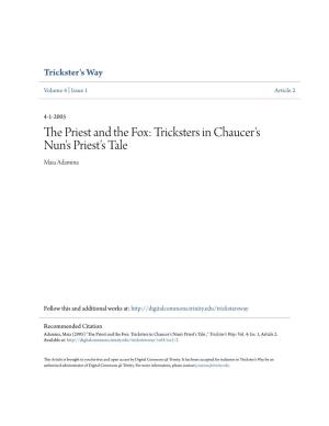 The Priest and the Fox: Tricksters in Chaucer's Nun's Priest's Tale