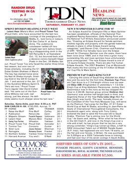 HEADLINE NEWS • 2/17/07 • PAGE 2 of 4