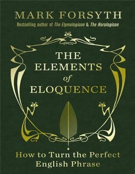 The Elements of Eloquence