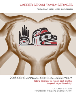 CSFS Annual General Assembly Booklet