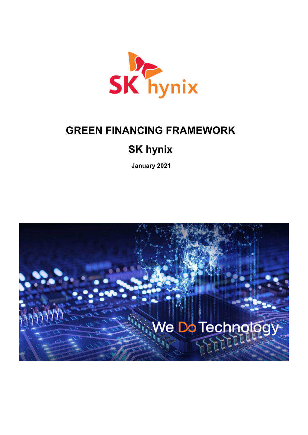 SK Hynix's Green Financing Framework