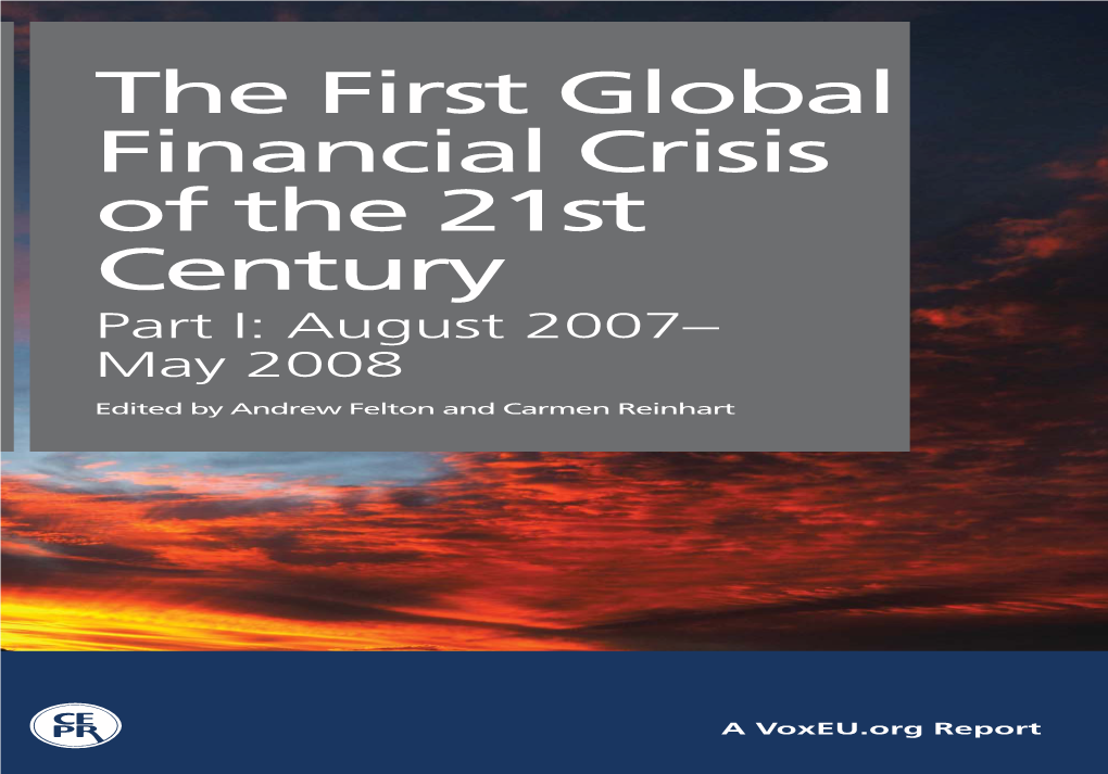 The First Global Financial Crisis of the 21St Century