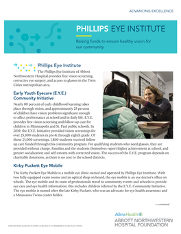 Phillips Eye Institute