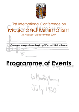 Conference Booklet