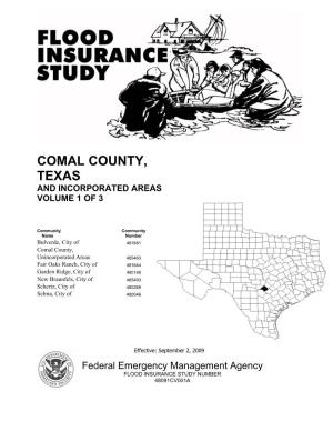 Flood Insurance Study Number 48091Cv001a