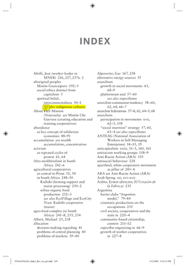 Index (Draft Version)