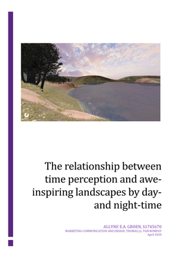 The Relationship Between Time Perception and Awe-Inspiring
