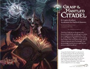 Citadel” Is an Adventure for Five 22Nd-Level Characters