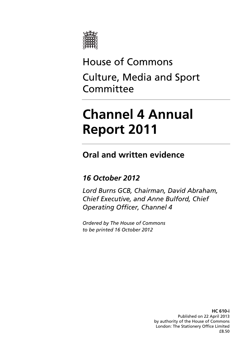 Channel 4 Annual Report 2011