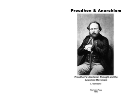 Proudhon & Anarchism