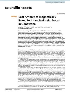 East Antarctica Magnetically Linked to Its Ancient Neighbours in Gondwana