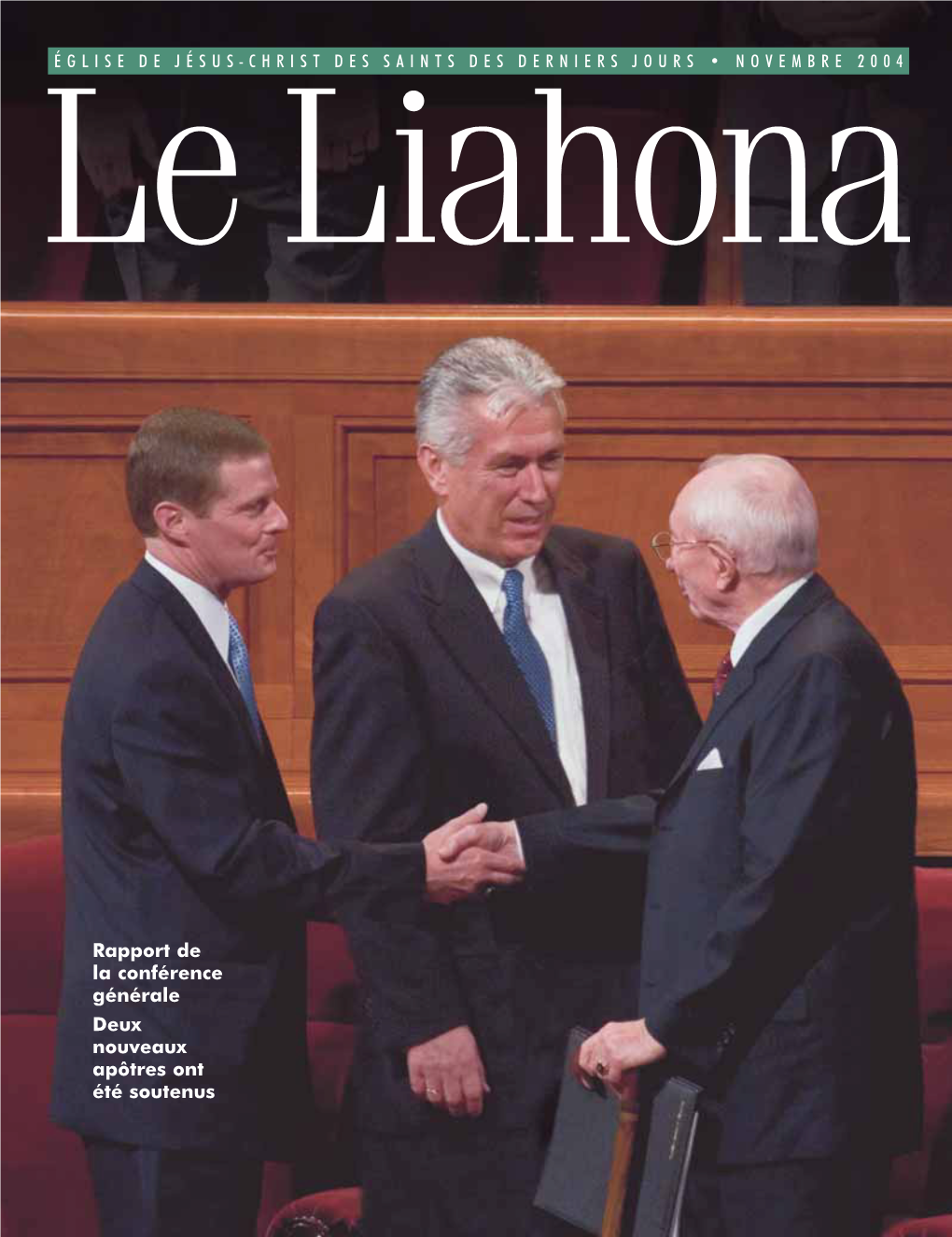Novembre 2004 Liahona