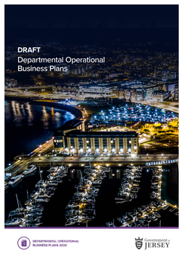 DRAFT Departmental Operational Business Plans