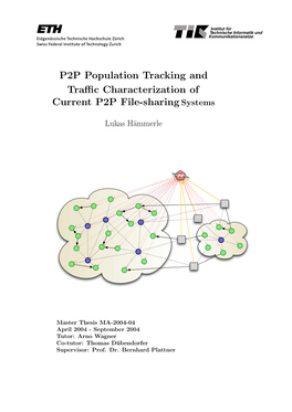 P2P Population Tracking and Traffic Characterisation