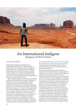 An International Indigene: Engaging with Brett Graham
