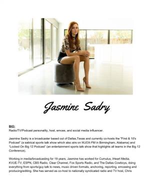 ​Jasmine Sadry