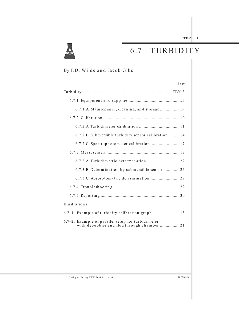 6.7 Turbidity