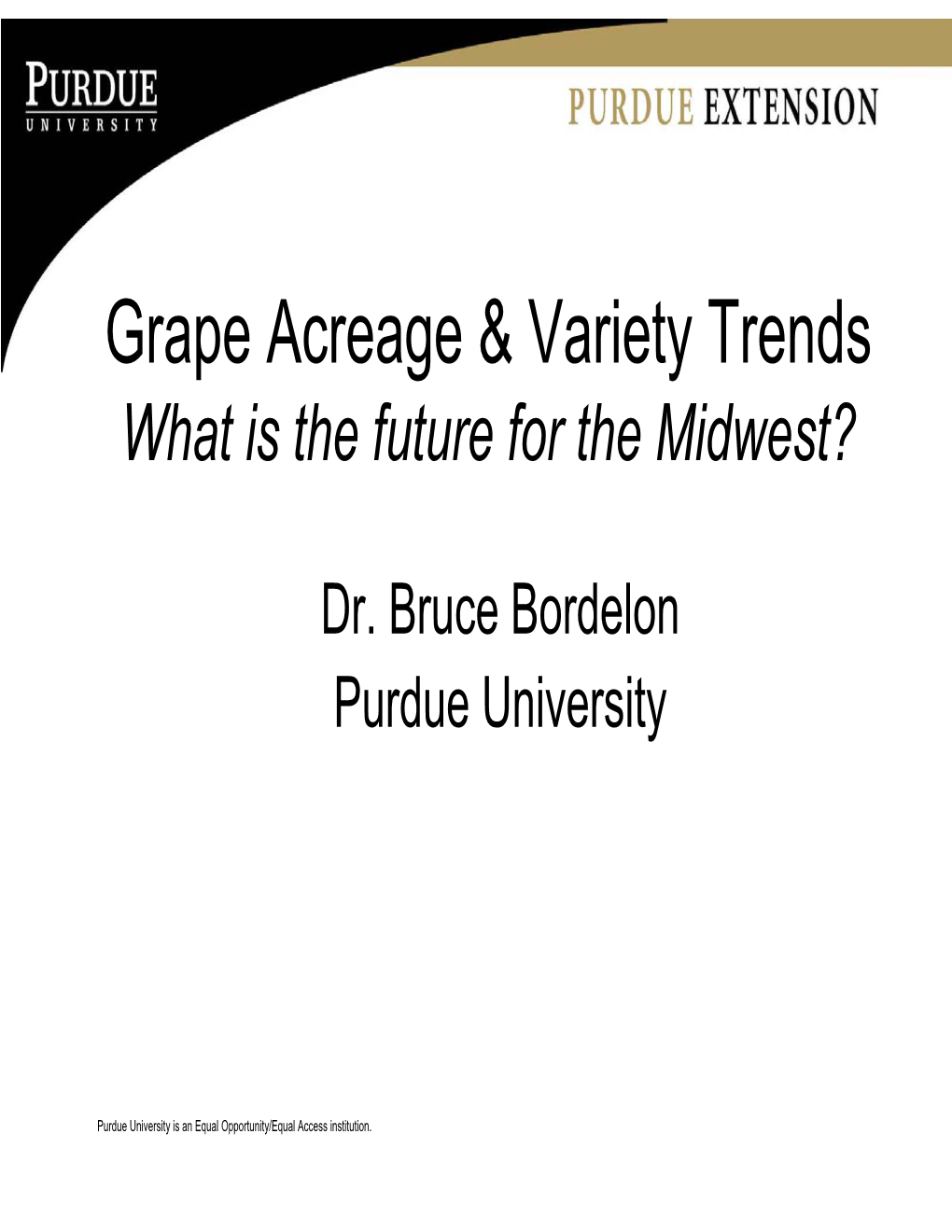 Grape Acreage & Variety Trends