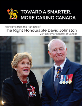 Toward a Smarter, More Caring Canada: Highlights from The