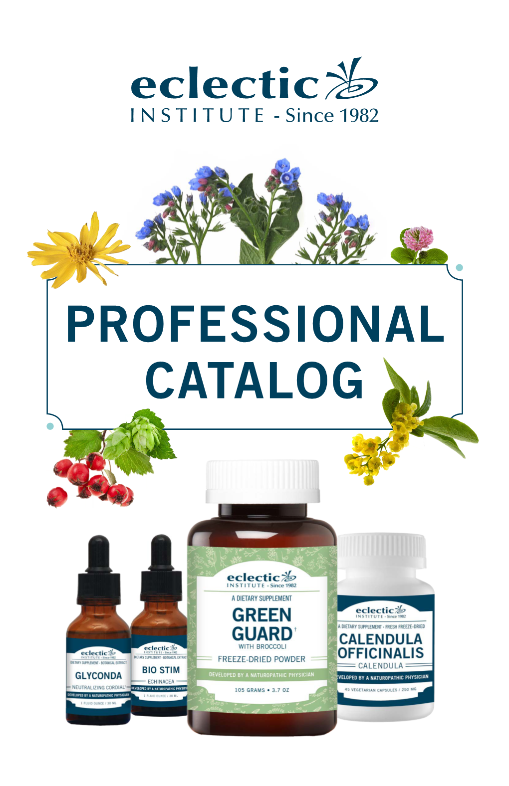 Professional Catalog Table of Contents