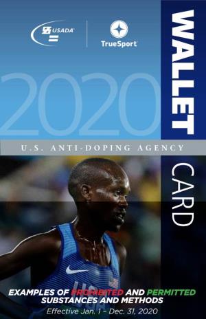 2020-USADA-Wallet-Card.Pdf