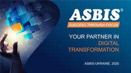 Your Partner in Digital Transformation
