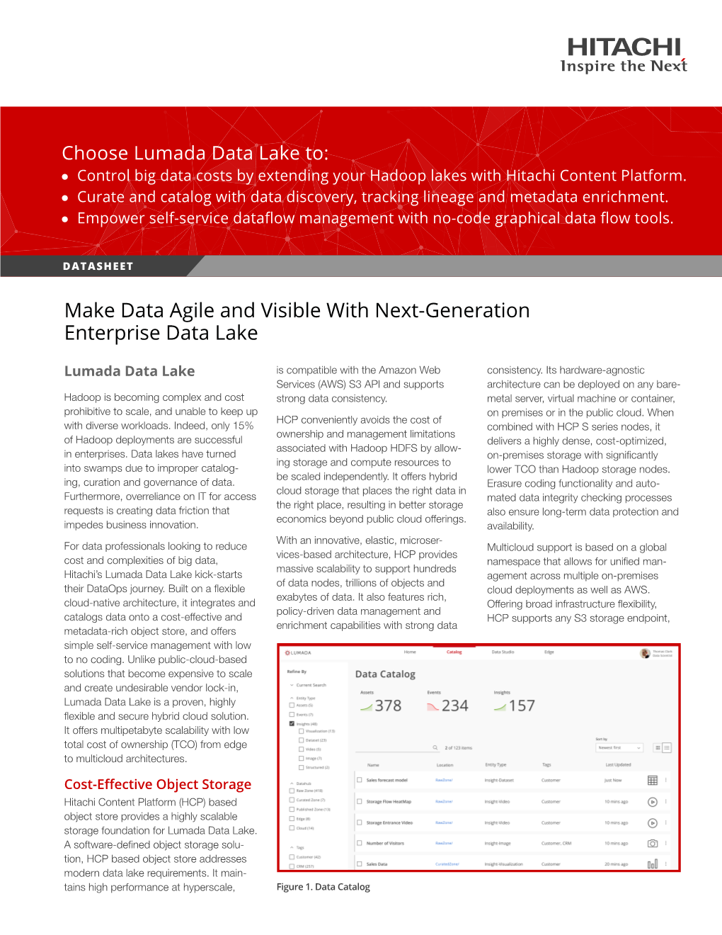 Next Generation Enterprise Lumada Data Lake