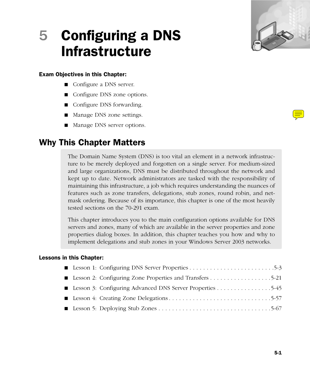 5 Configuring a DNS Infrastructure