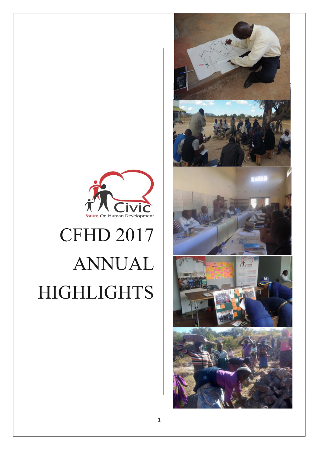 Cfhd 2017 Annual HIGHLIGHTS