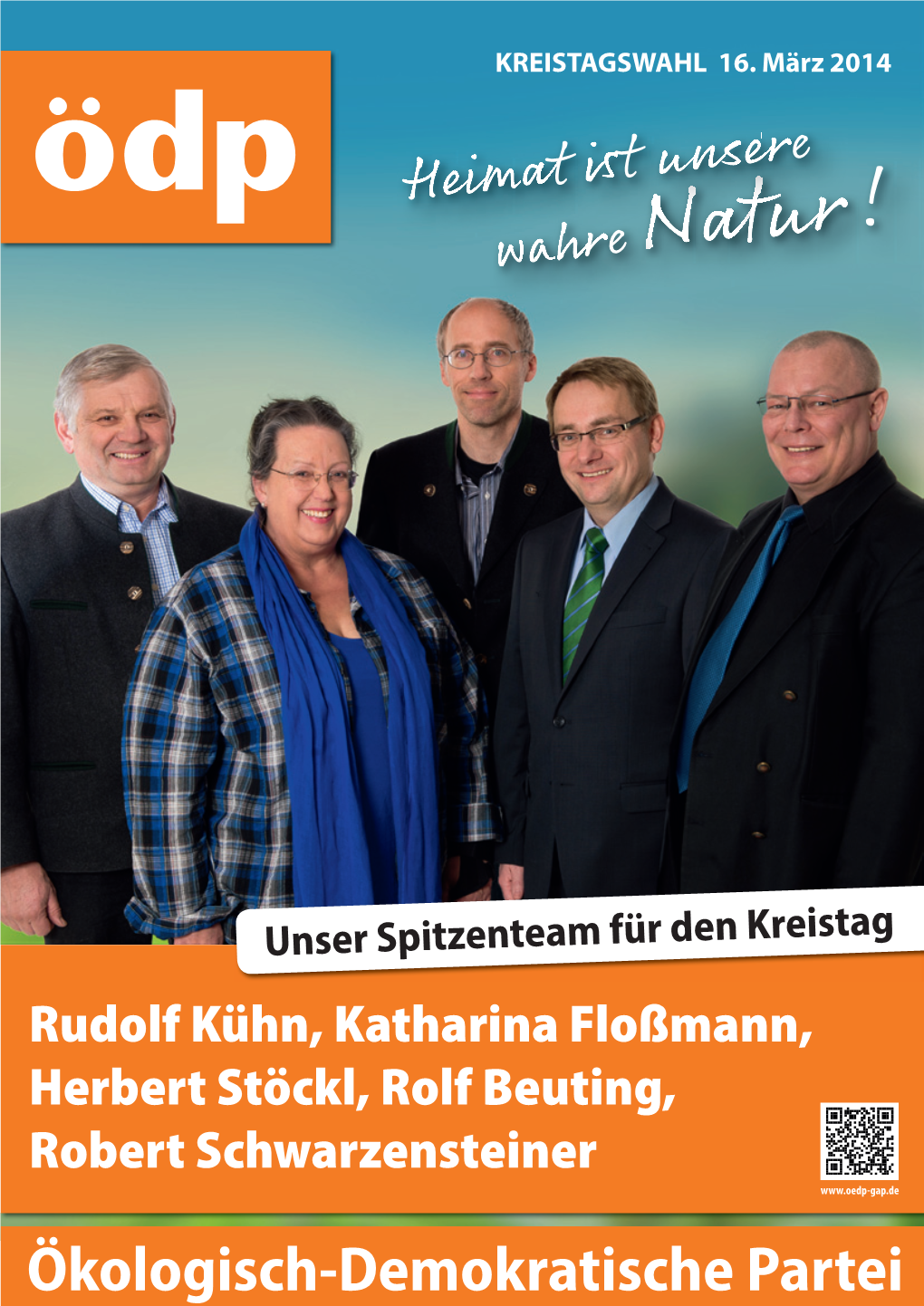 Rudolf Kühn, Katharina Floßmann, Herbert Stöckl, Rolf Beuting, Robert Schwarzensteiner