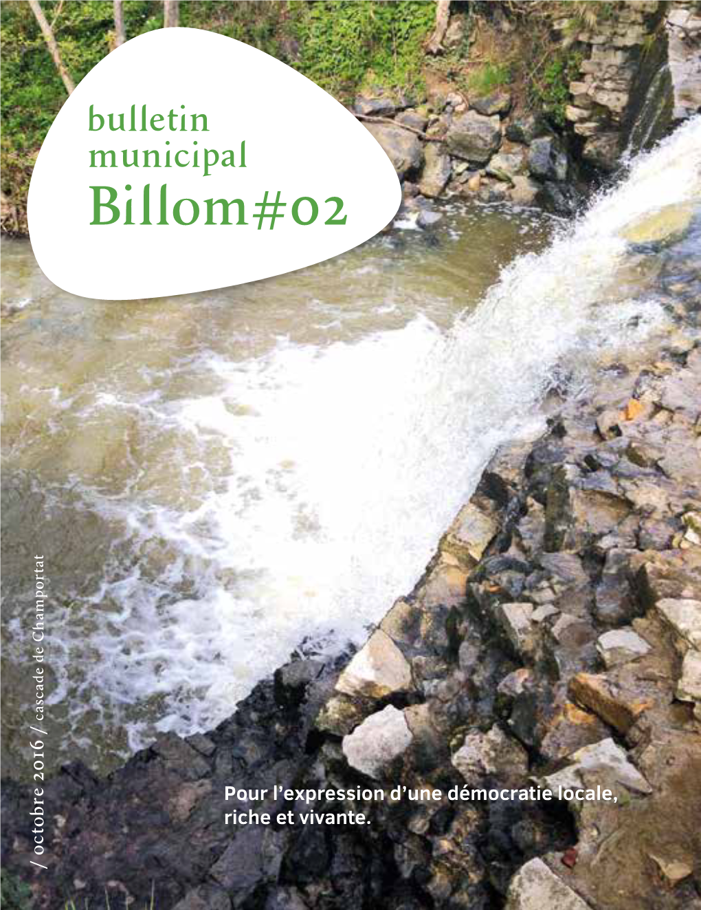 Bulletin Municipal Billom#02 Cascade De Champortat