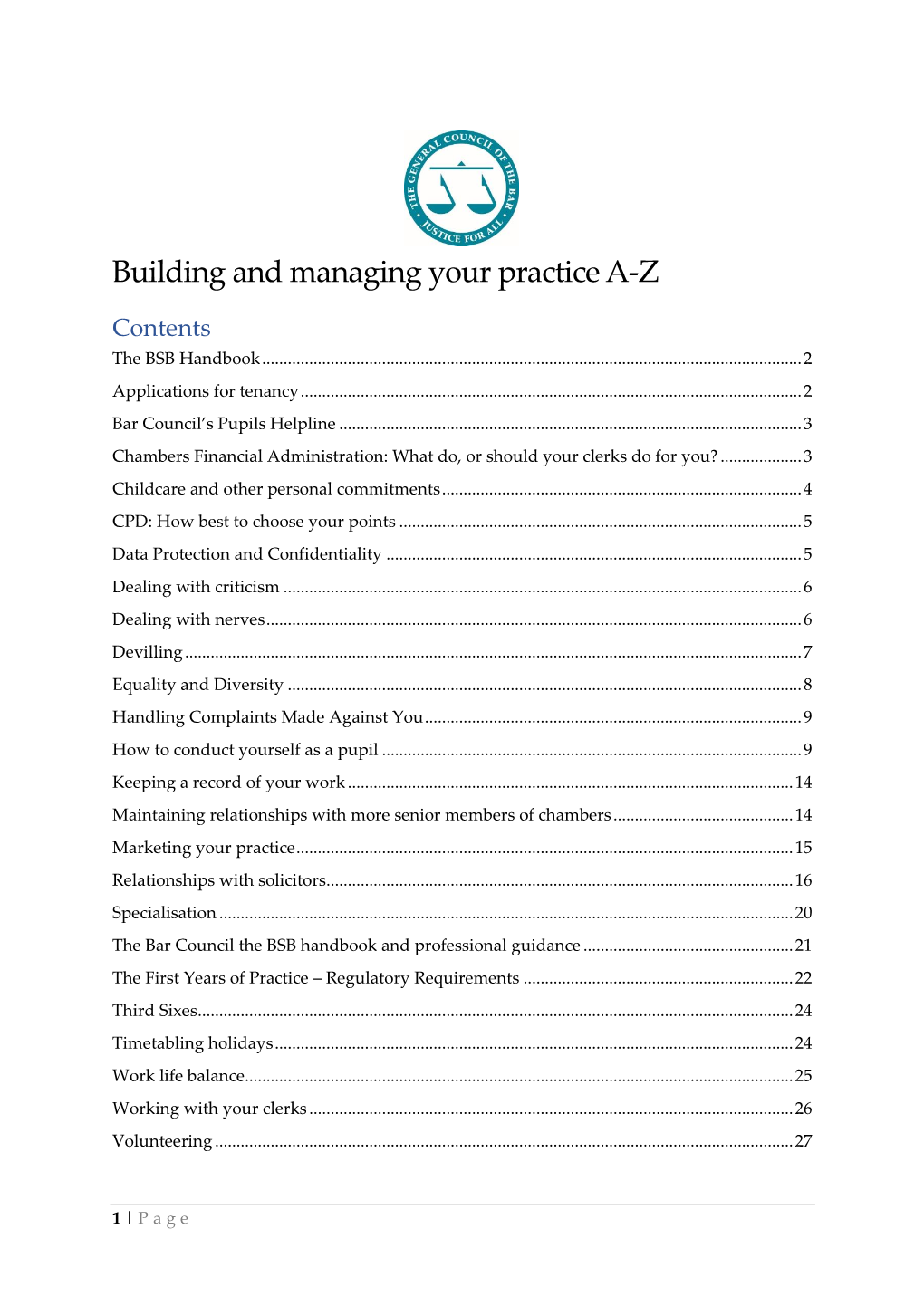 Building and Managing Your Practice AZ