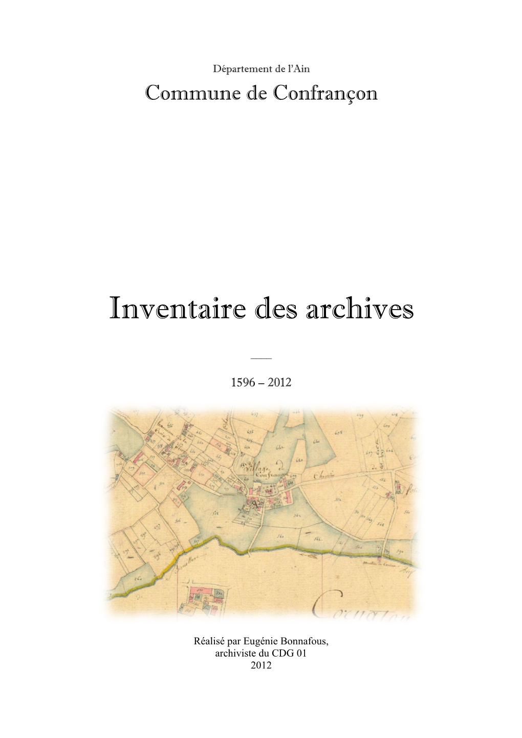 Répertoire Des Archives