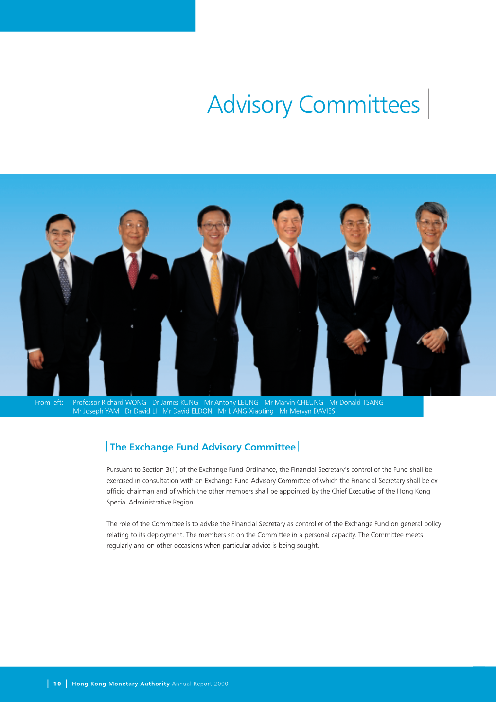 Advisory Committees