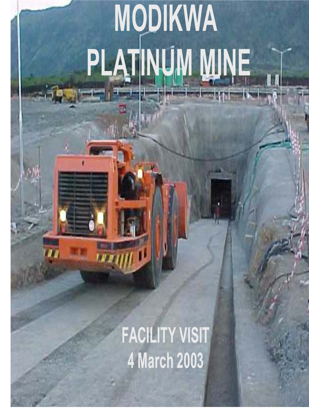 Modikwa Platinum Mine